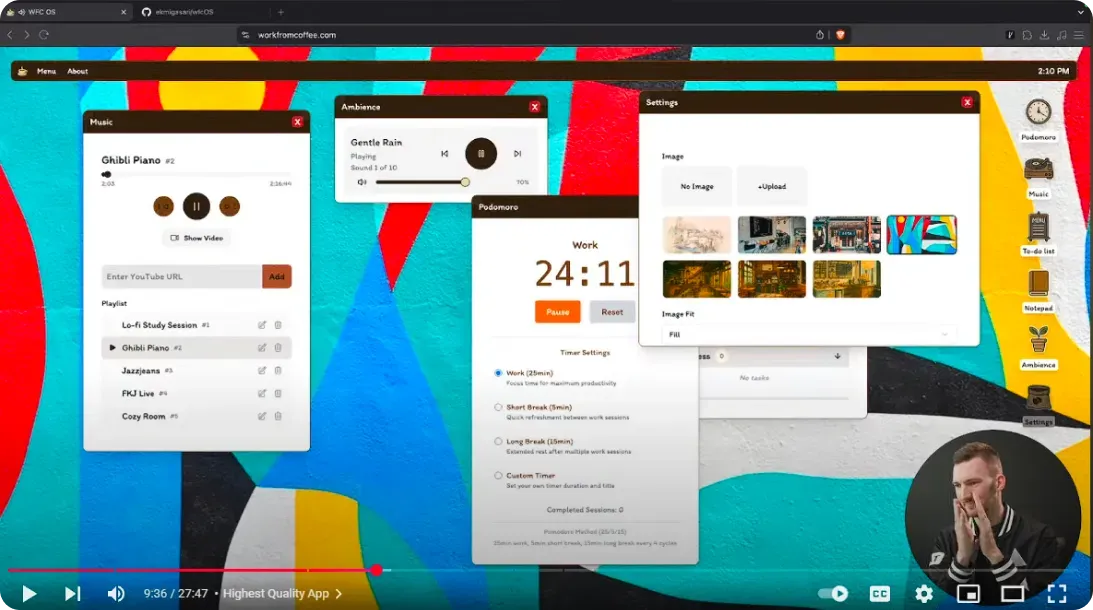 Work From Coffee OS