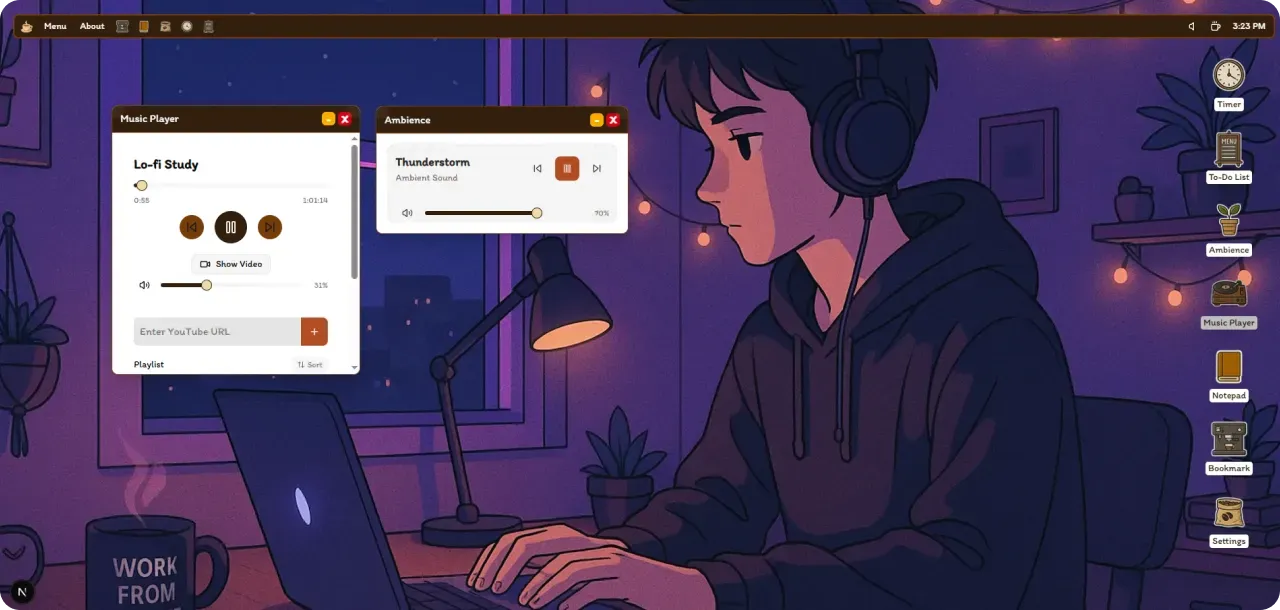 Craft Your Perfect Work Atmosphere with the WFCOS Ambience Player